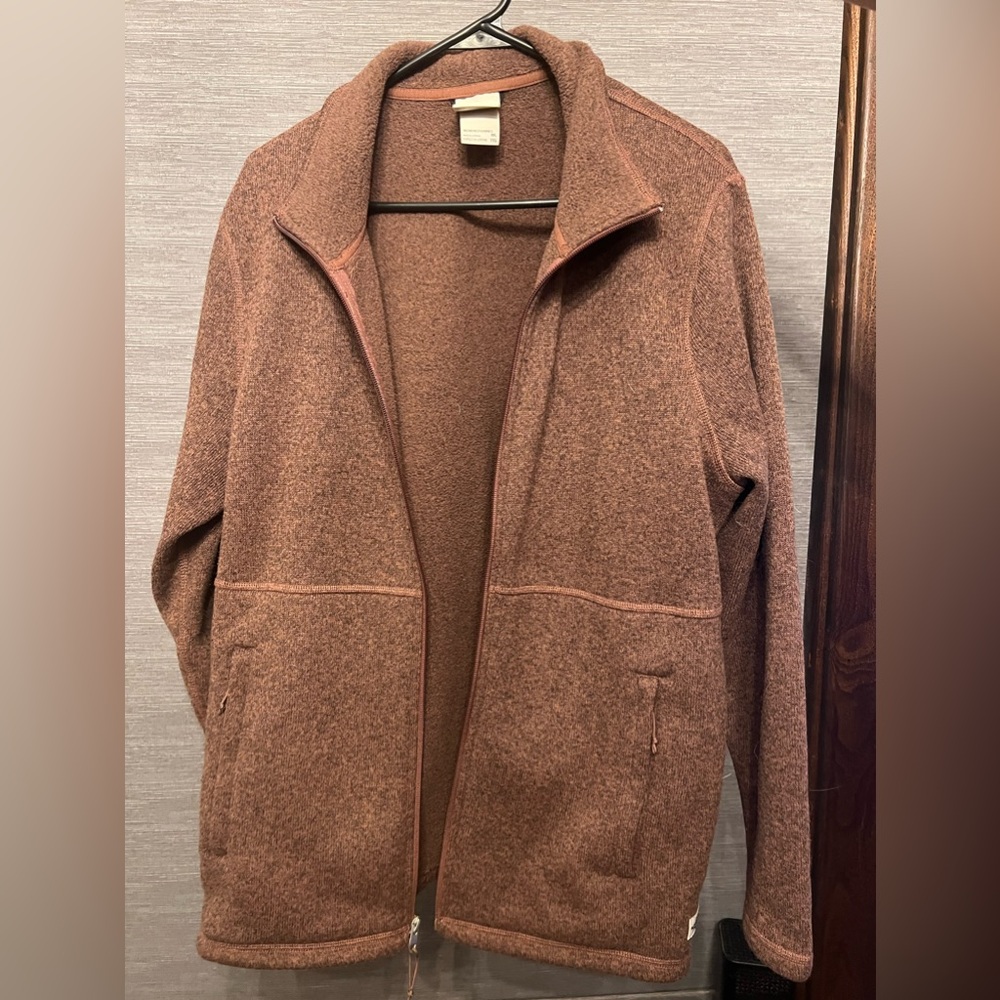 The North Face Women’s XXL full zip sweater jacket / Russet brown